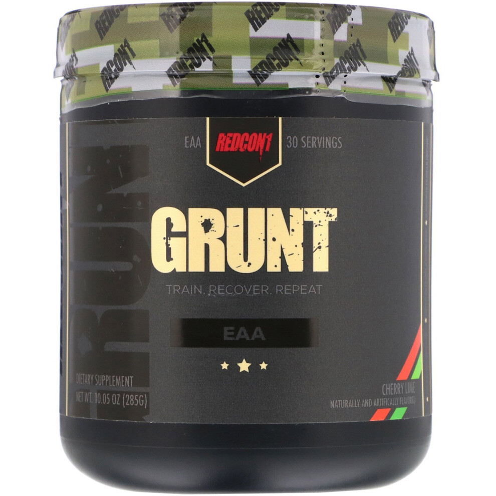 Redcon1 , Grunt, Eaa, Cherry Lime, 10.05 Oz (285 G)