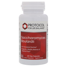 Protocol for Life Balance, Saccharomyces Boulardii, 60 Vegetarische Kapseln
