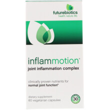 Futurebiotics, InflamMotion, Gelenk-Entzündungs-Komplex, 60 Vegetarische Kapseln