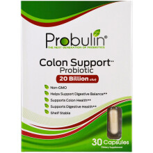 Probulin, Darmunterstützendes Probiotikum, 20 Milliarden KBE, 30 Kapseln