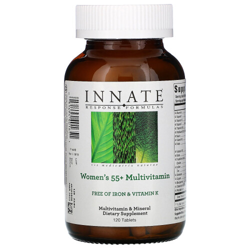 Innate Response Formulas, Multivitamine Femmes 55+, 120 Comprimés