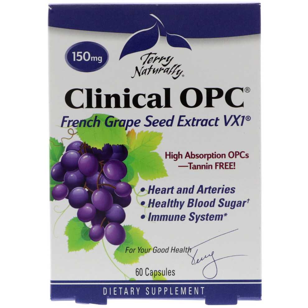 Terry Naturally , Clinical Opc, 150 Mg 60 Capsules