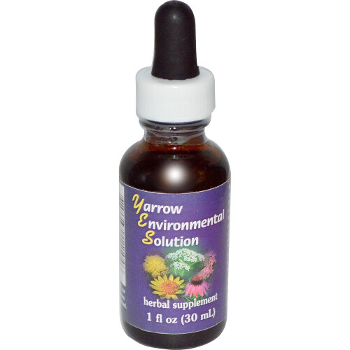 Flower Essence Services, Solution Environnementale à l'Achillée, 1 fl oz (30 ml)