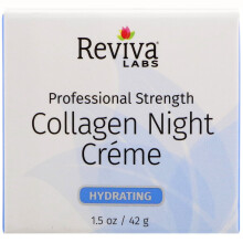 REVIVA LABS - Crème Nuit au Collagène (2.oz)