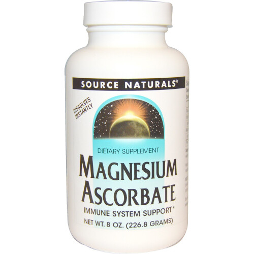 Source Naturals, Magnesiumascorbat, 8 oz (226,8 g)