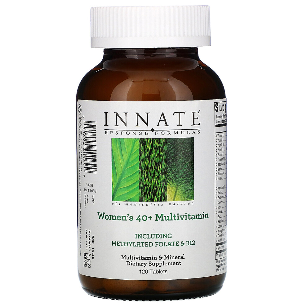 Photos - Vitamins & Minerals Innate Response Formulas, Women's 40+ Multivitamin, 120 Tablets