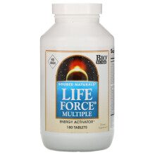 Source Naturals, Life Force Multiple, Ohne Eisen, 180 Tabletten