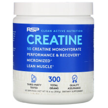 RSP Nutrition, Poudre de Créatine Monohydratée, 10,6 oz (300 g)
