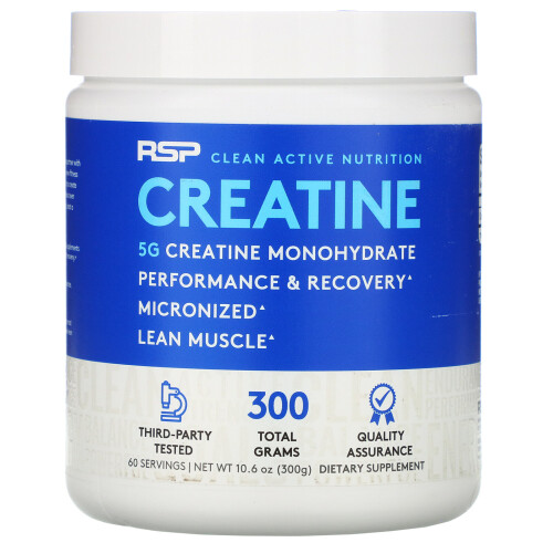 RSP Nutrition, Poudre de Créatine Monohydratée, 10,6 oz (300 g)