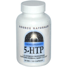 Source Naturals, 5-HTP, 50 mg, 120 Kapseln
