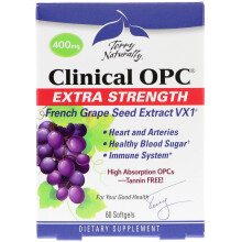 Terry Naturally, Klinisches OPC, Extra Stärke, 400 mg, 60 Weichkapseln