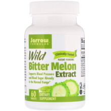 Jarrow Formulas, Vegane Wilde Bittere Melone Extrakt, 1.500 mg, 60 Tabletten (750 mg pro Tablette)