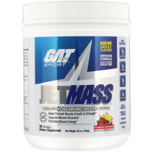 GAT, JetMASS, Schnellwirkendes Volumisierendes Kreatinsystem, Erdbeer-Zitronenlimonade, 25 oz (708 g)
