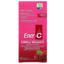 Ener-C, Vitamin C, Multivitamin-Getränkemischung, Himbeere, 1.000 mg, 30 Beutel, je 0,3 Unzen (9,28 g)