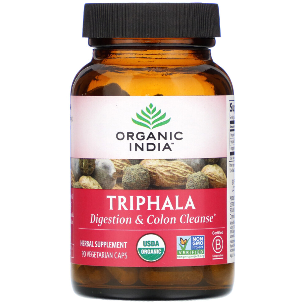 Organic India , Triphala, 90 Vegetarian Caps