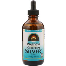 Source Naturals, Wellness Colloidal Silver, 45 PPM, 4 fl oz (118.28 ml)
