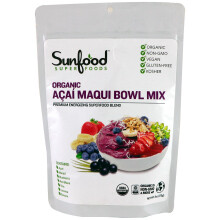 Sunfood, Superfoods, Bio Acai Maqui Schalenmischung, 6 oz (170 g)