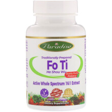 Paradise Herbs, Fo-Ti, He Shou Wu, 60 Vegetarische Kapseln