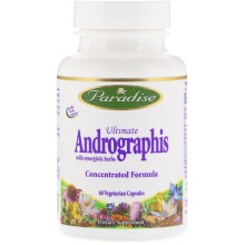Paradise Herbs, Andrographis, 60 Capsules Végétariennes