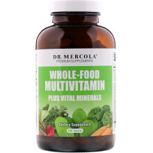 Dr. Mercola, Vollwert-Multivitamin plus Vitalmineralien, 240 Tabletten