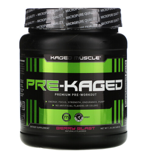 Kaged, PRE-KAGED, Pre-Workout, Beerige Explosion, 1,29 lb (584 g)