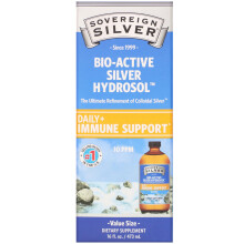 Sovereign Silver, Hydrosol d'Argent Bio-Actif, 10 ppm, 16 fl oz (473 ml)