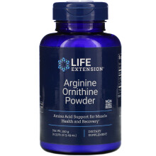 Life Extension, Poudre d'Arginine Ornithine, 5,29 oz (150 g)