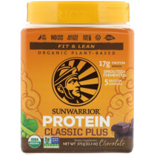 Sunwarrior, Classic Plus Protein, Schokolade, 13,2 Unzen (375 g)