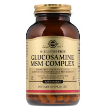 Solgar, Glucosamin MSM Komplex, 120 Tabletten