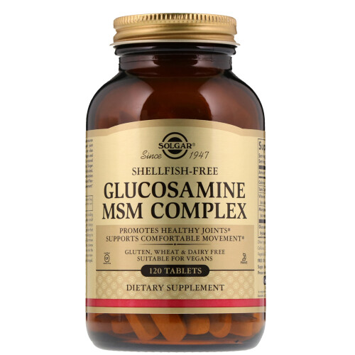 Solgar Solgar, Glucosamin MSM Komplex, 120 Tabletten