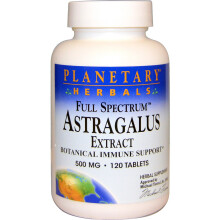 Planetary Herbals, Vollspektrum, Tragant-Extrakt, 500 mg, 120 Tabletten (250 mg pro Tablette)