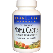 Planetary Herbals, Figuier de Barbarie Spectre Complet‚Ñ, 1 000 mg, 60 Comprimés