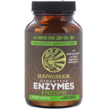 Sunwarrior, Enzymes Digestives, Enzorb, 90 Gélules Végétaliennes