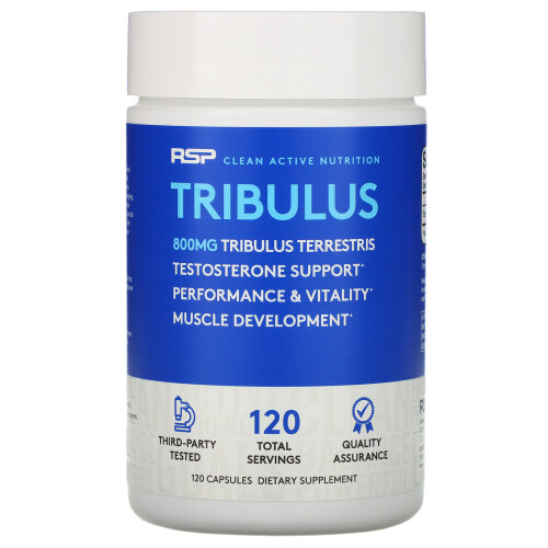 RSP Nutrition, Tribulus, 800 mg, 120 Capsules