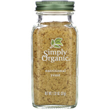 Simply Organic, Biologique, Levure Nutritionnelle, 1.32 oz (37 g)