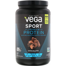 Vega, Sport, pflanzliches Premium Proteinpulver, Schokolade, 1 lb 13,5 oz (837 g)