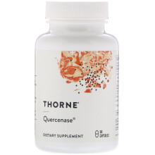 THORNE Quercetin Complex - Ondersteuning voor Seizoensgebonden Allergieën - 60 Capsules