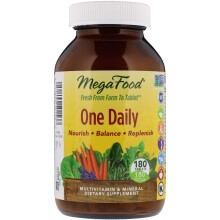 MegaFood, Einmal täglich Multivitamin, 180 Tabletten