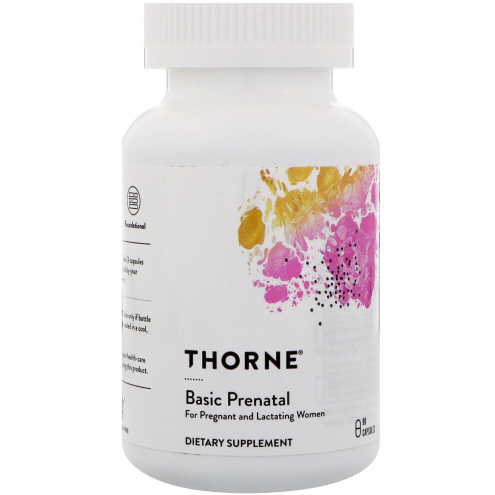 Thorne Research , Basic Prenatal, 90 Capsules