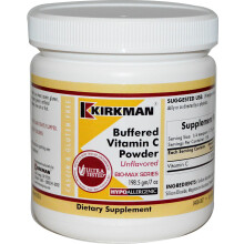 Kirkman Labs, Gepuffertes Vitamin C-Pulver, Ungeschmackt, 7 Unzen (198,5 g)