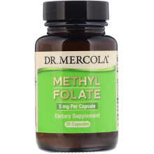 Dr. Mercola, Méthyl Folate, 5 mg, 30 Gélules