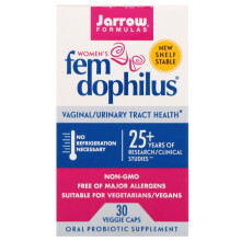Jarrow Formulas, Fem Dophilus Végétalien, 1 Milliard d'UFC, 30 Gélules Végétales