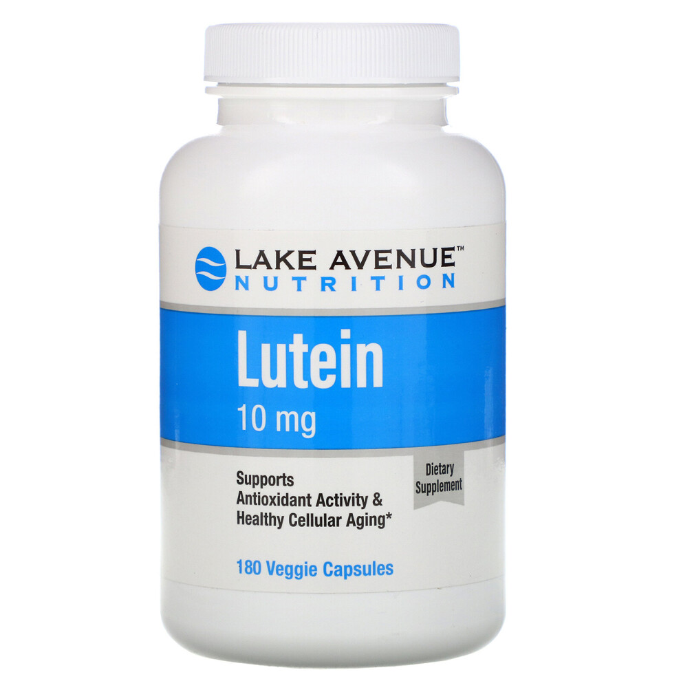 Lake Avenue Nutrition , Lutein, 10 Mg, 180 Veggie Capsules
