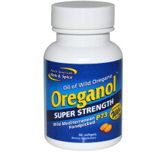North American Herb & Spice, Oreganol, Super Concentration, 60 Gélules