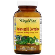 MegaFood, Complexe B Équilibré, 90 Comprimés