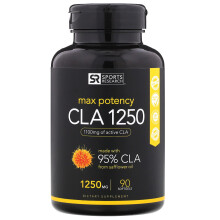 Sports Research, CLA 1250, Puissance Maximale, 1 250 mg, 90 Softgels
