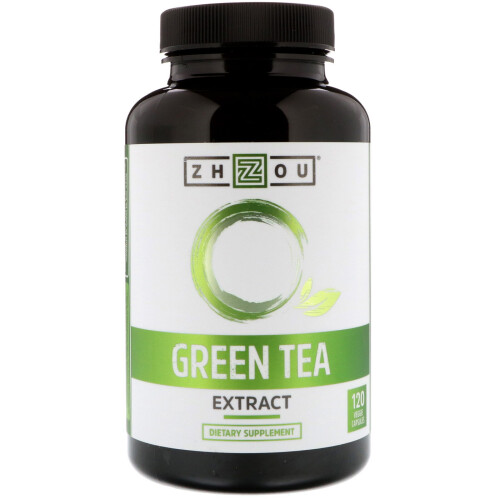 Zhou Nutrition, Grüntee-Extrakt, 120 Veggie-Kapseln