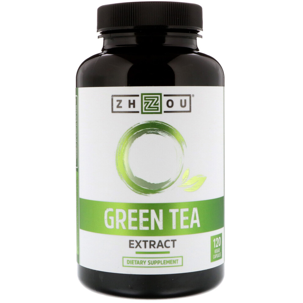 Zhou Nutrition Green Tea Extract, 120 Veggie Capsules