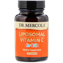 Dr. Mercola, Liposomales Vitamin C für Kinder, 30 Kapseln