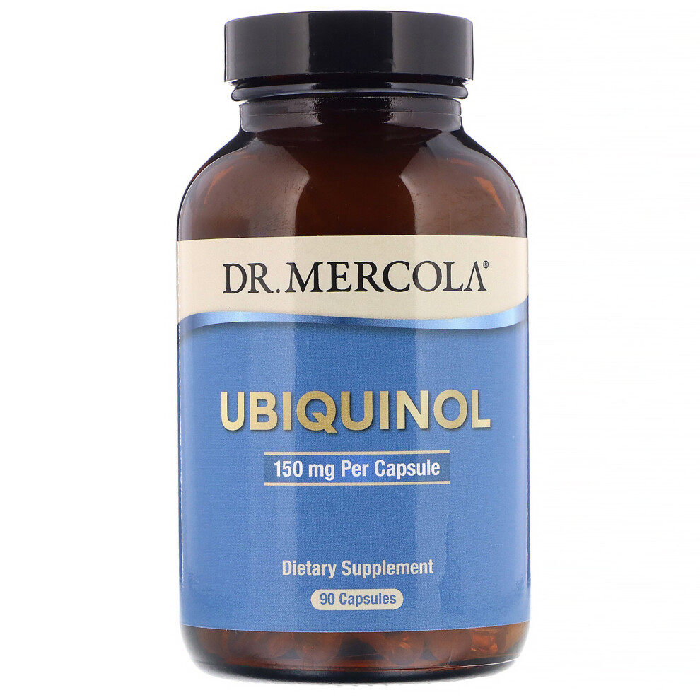 Dr. Mercola , Ubiquinol, 150 Mg, 90 Capsules